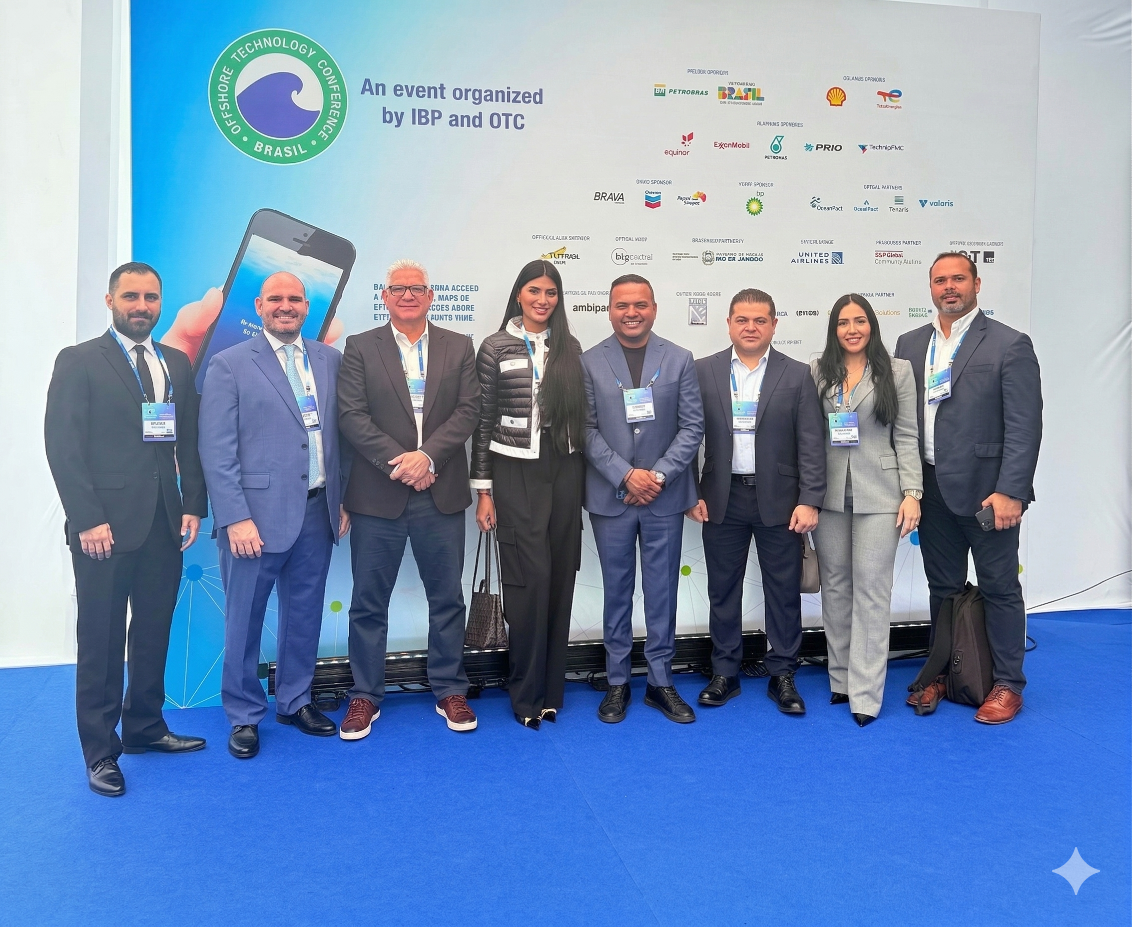 Directiva de A&B Oild and Gas participó de forma estratégica en la OTC Brasil 