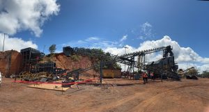 Así avanza nuestra planta de trituración en el Cerro Altamira